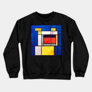 Pop Cat Meowdrian Style! Crewneck Sweatshirt